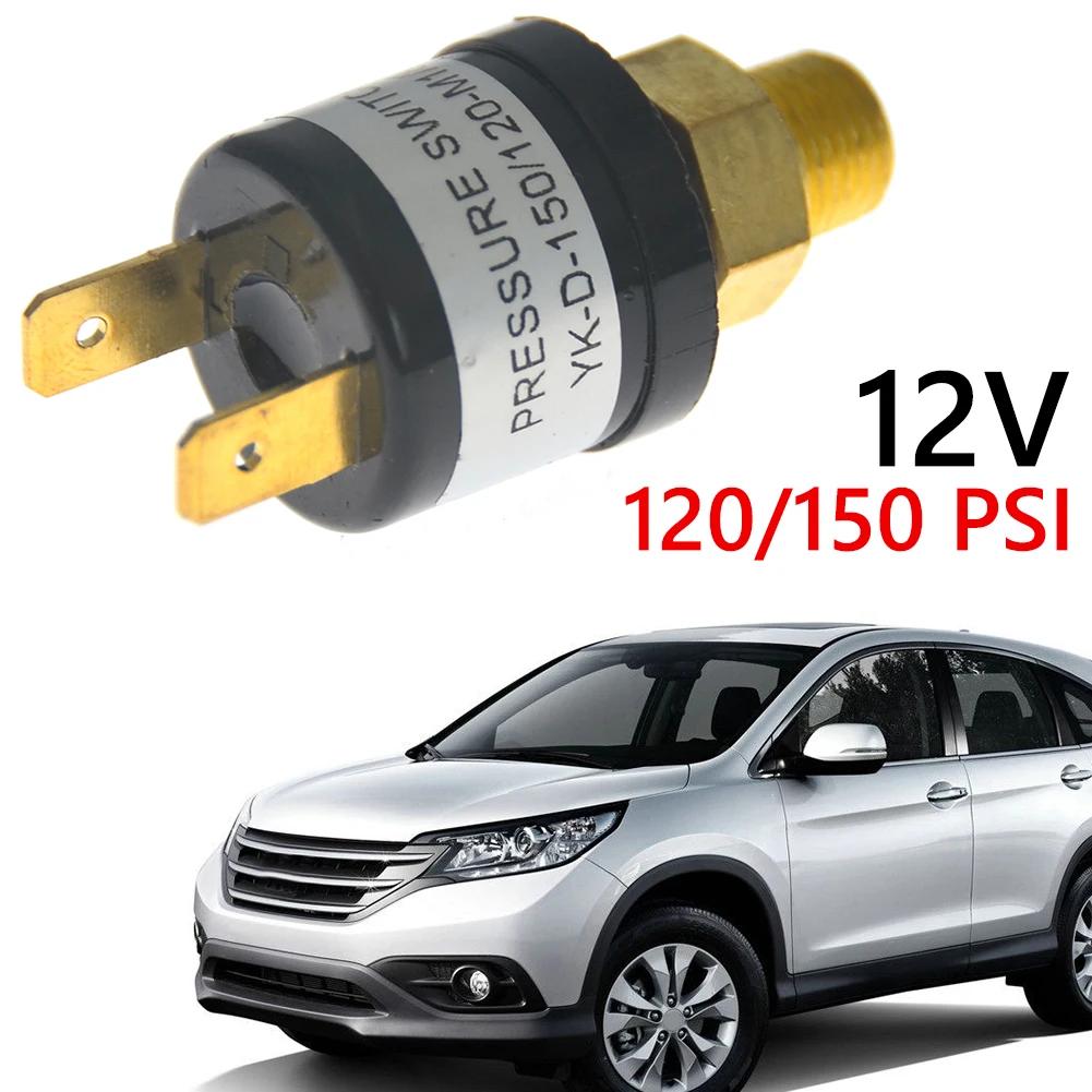 120-150 PSI Air Pressure Switch Valve Rated for Trumpet Train Horn 12V Compressor Tank Heavy Duty Air Horn Presssure